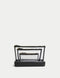 3 Piece Clear Makeup Bag Set